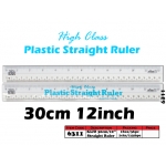 6311 Kijo 30cm Plastic Straight Ruler 6311 Kijo 30cm Plastic Straight Ruler