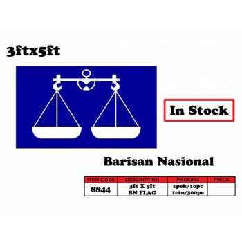 8844 3x5ft Barisan Nasional Flag